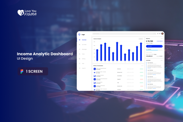 Income Analytic Dashboard