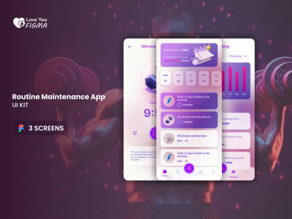 Routine Maintenance Mobile App | Figma