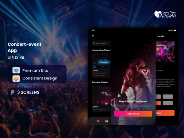 Concert-event App