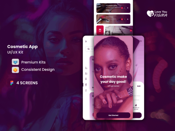 Upgrade Your Look with Cosmetic App: Buy UI Design