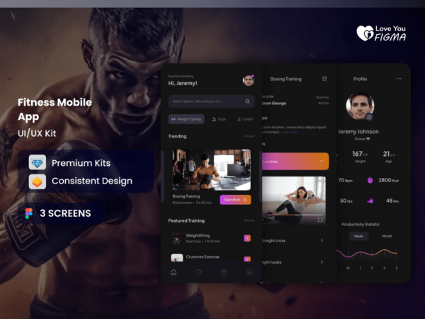 Fitness Mobile App